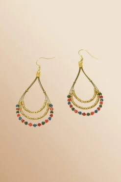 Antoine et Lili Boucles D'oreilles Isis Discount