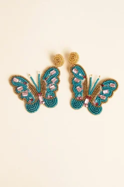Antoine et Lili Boucles D'oreilles Papillon Discount