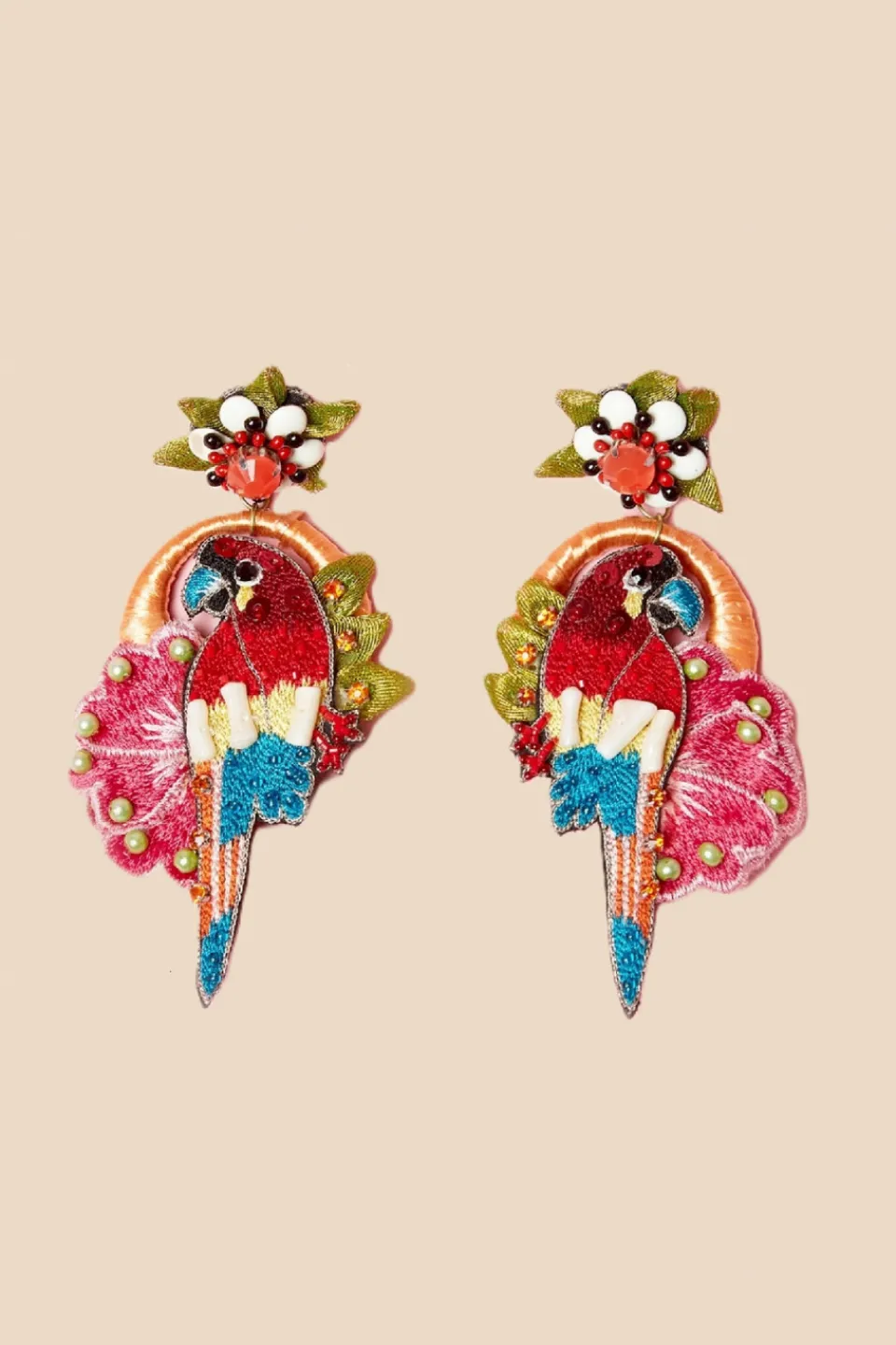 Antoine et Lili Boucles D'oreilles Perroquet Online