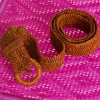 Antoine et Lili Ceinture En Raphia Unie Hot