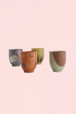 Antoine et Lili Coffret Vintage 4 Tasses à Thé New