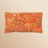 Antoine et Lili Coussin Brodé 65x35cm New