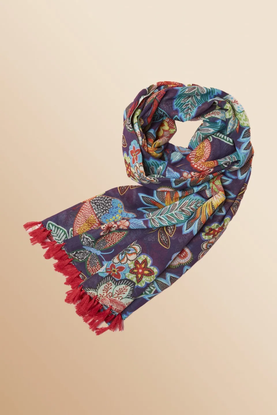 Antoine et Lili Echarpe Botanica Voile Coton New