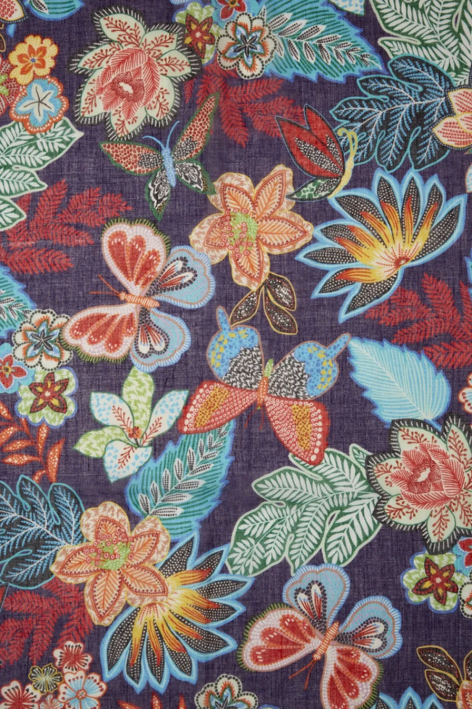 Antoine et Lili Echarpe Botanica Voile Coton New
