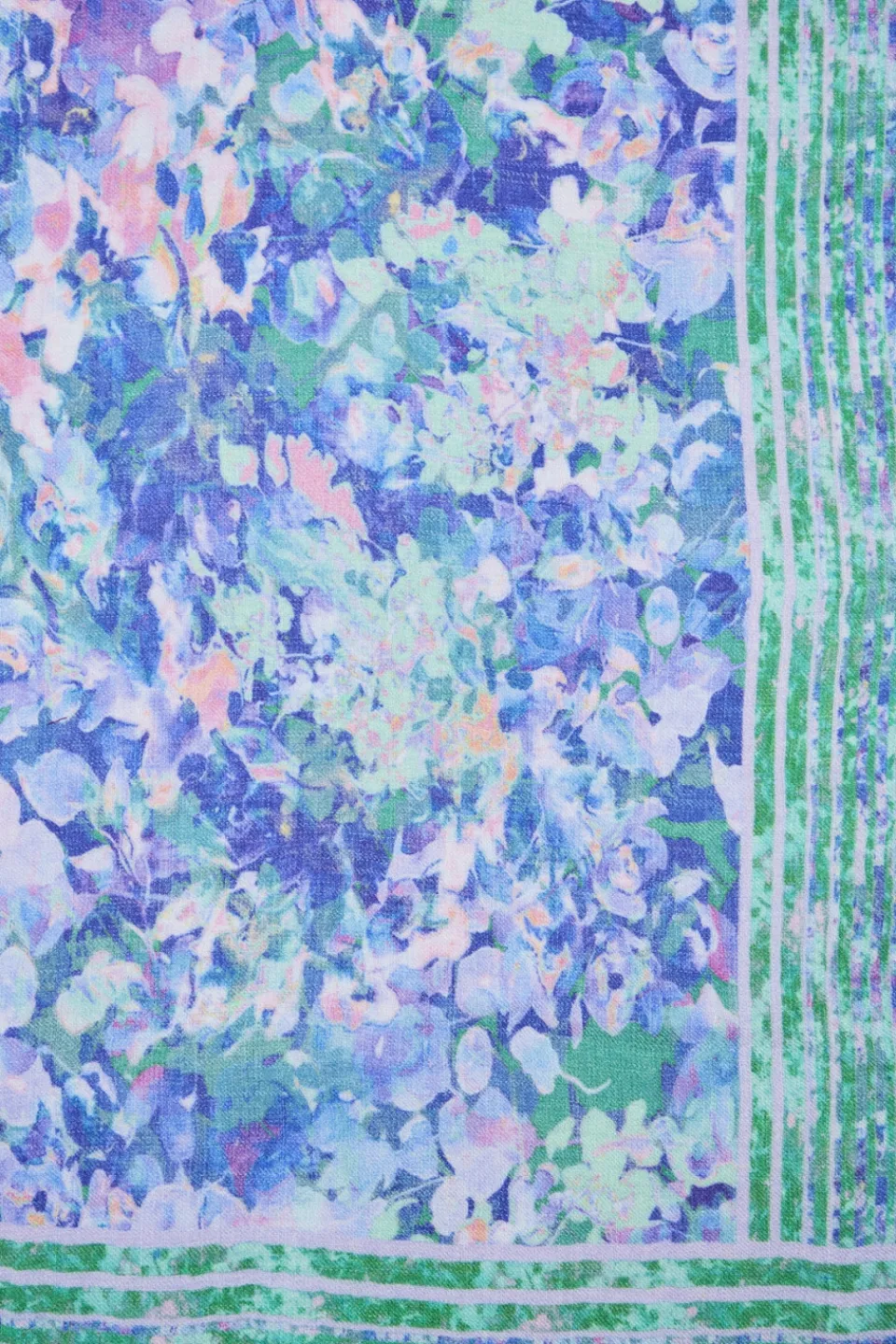 Antoine et Lili Foulard Laine Et Soie Blanche Outlet