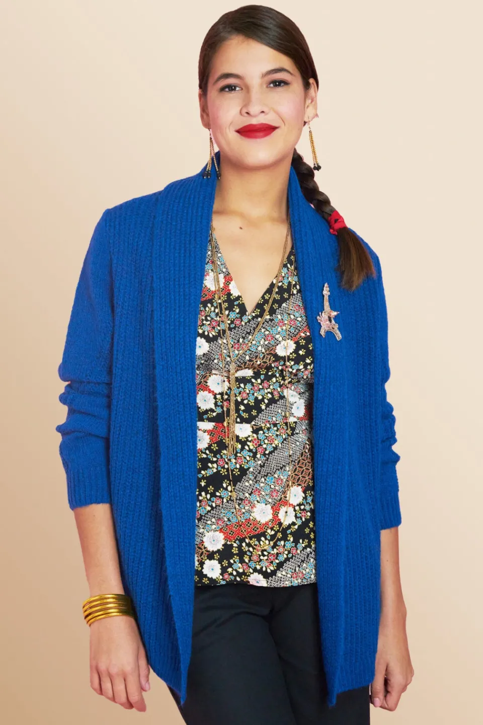 Antoine et Lili Gilet Col Chale Boheme Online