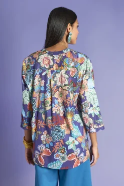 Antoine et Lili Kurta Botanica Voile Coton Outlet