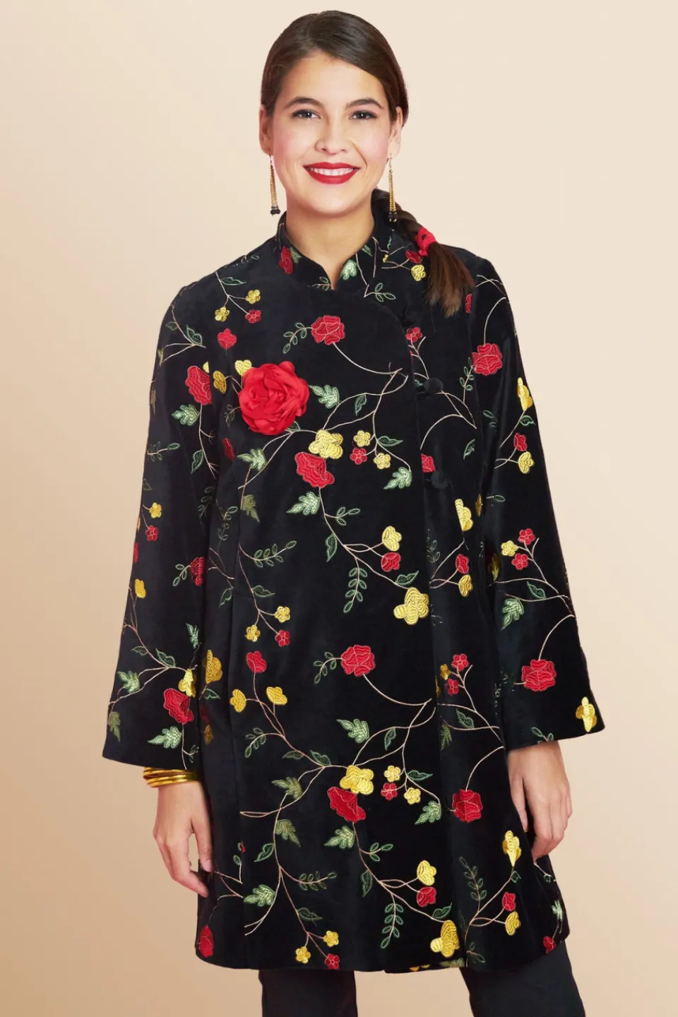 Antoine et Lili Manteau Brode Pedro New