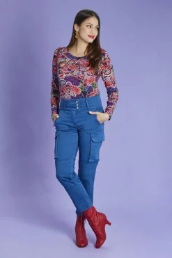Antoine et Lili Pantalon Gabardine Fanny New