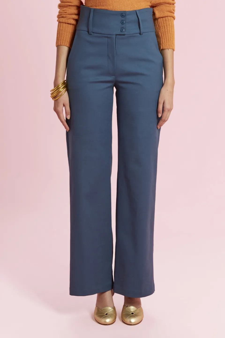 Antoine et Lili Pantalon Large Granito New