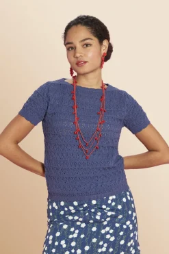 Antoine et Lili Pull Ajouré Alizé Clearance