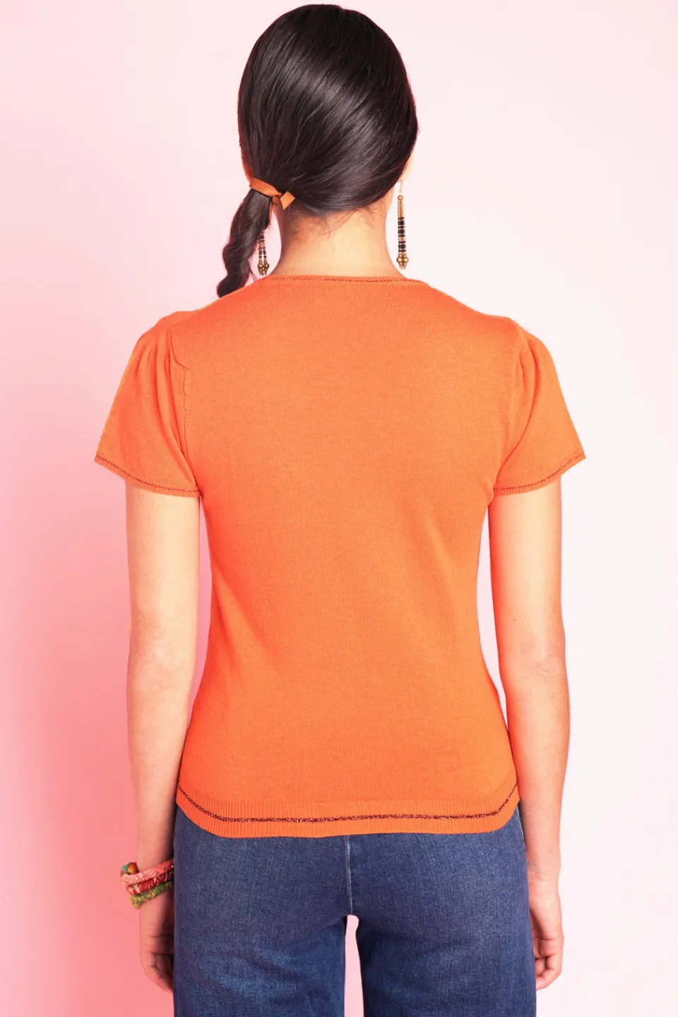 Antoine et Lili Pull Bande Lurex Noemie Outlet
