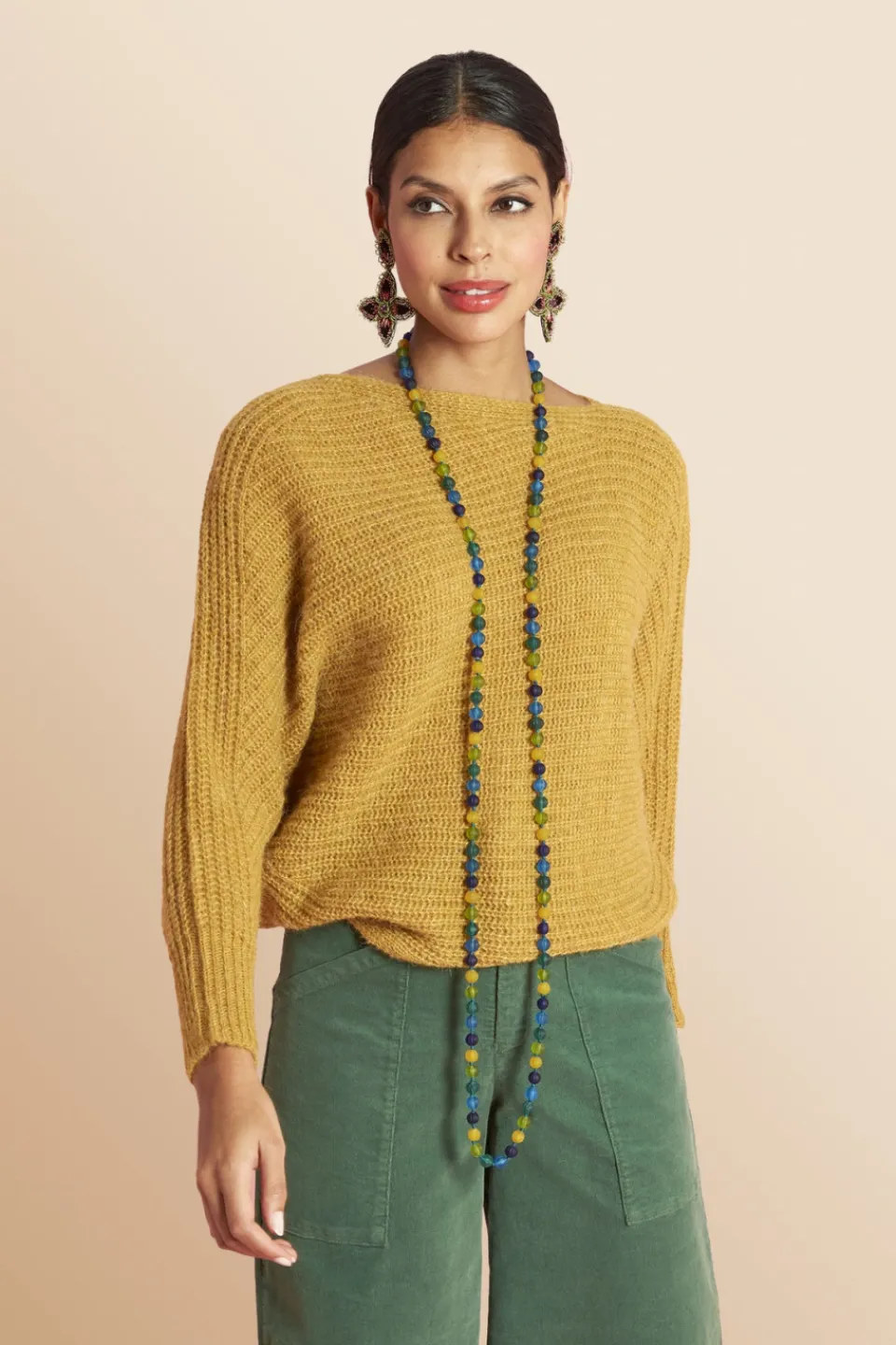 Antoine et Lili Pull Poncho Boheme Hot