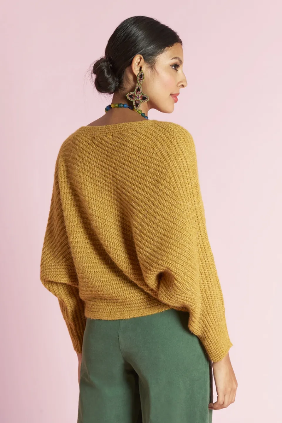 Antoine et Lili Pull Poncho Boheme Hot