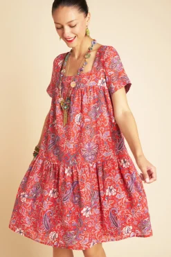 Antoine et Lili Robe Ample Cachemire Fashion
