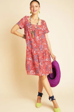 Antoine et Lili Robe Ample Cachemire Fashion