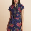 Antoine et Lili Robe Chinoise Manitas En Soie New