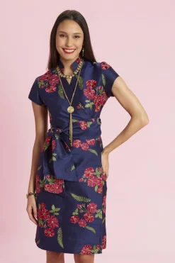 Antoine et Lili Robe Chinoise Manitas En Soie New