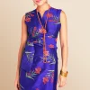 Antoine et Lili Robe En Soie Sauvage Arum Outlet