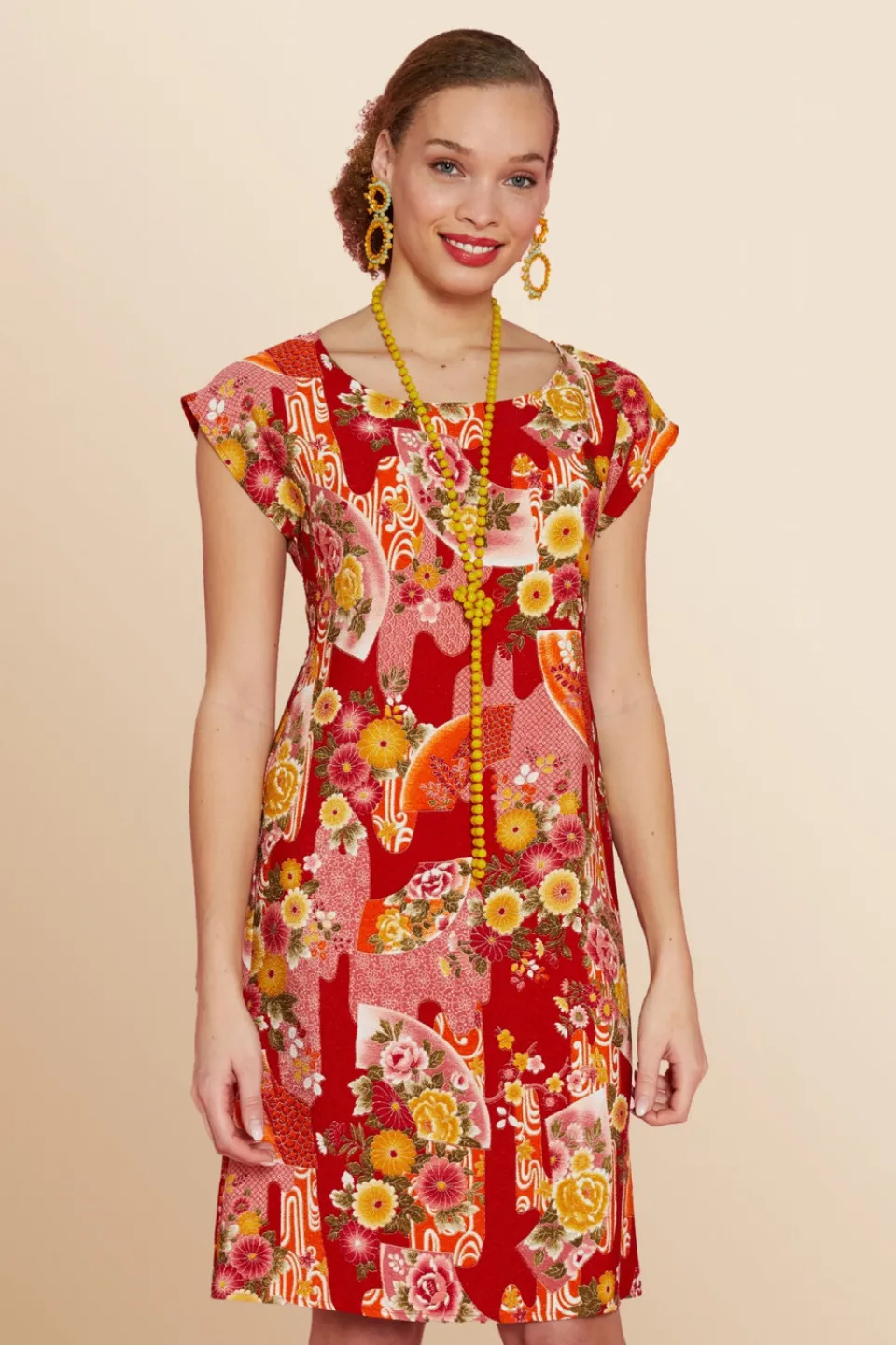 Antoine et Lili Robe Floralie Chirimen Clearance