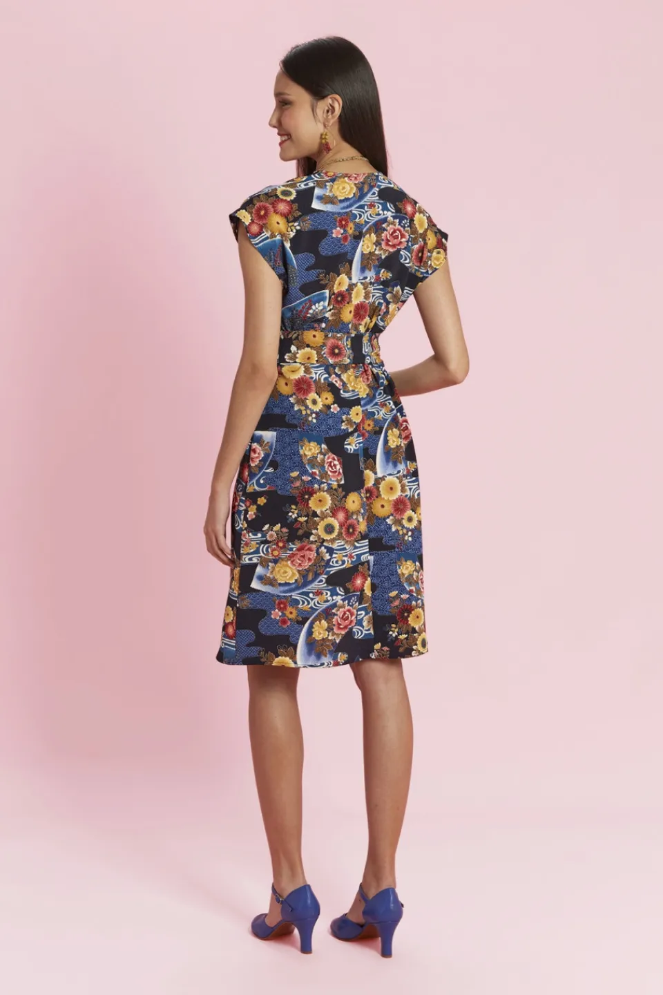 Antoine et Lili Robe Floralie Chirimen Sale