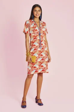 Antoine et Lili Robe Kimono Archipel Chirimen Discount