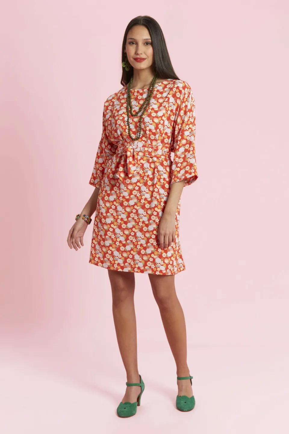 Antoine et Lili Robe Large Coco Chirimen Fashion