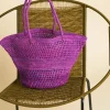 Antoine et Lili Sac En Raphia Aiko Sale