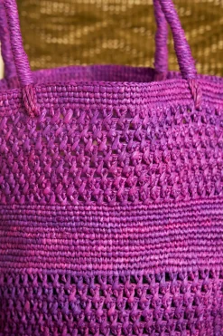 Antoine et Lili Sac En Raphia Aiko Sale