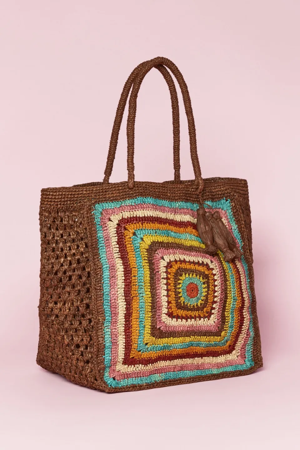 Antoine et Lili Sac Raphia Multicolore Best