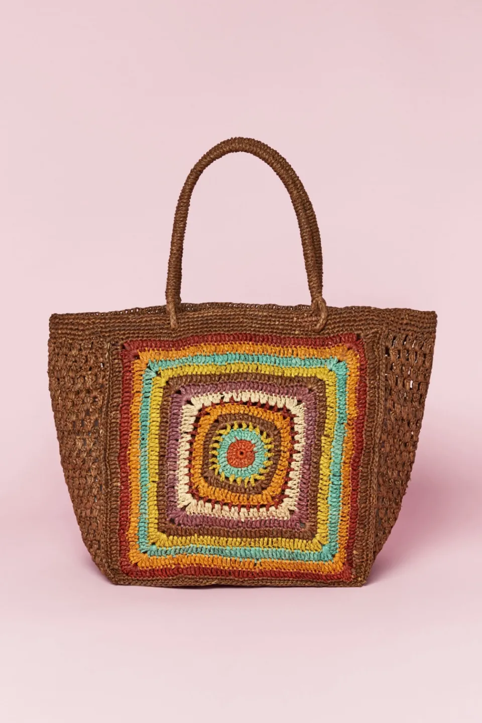 Antoine et Lili Sac Raphia Multicolore Best