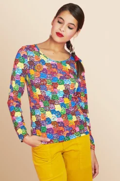 Antoine et Lili T-shirt Dahlia Outlet
