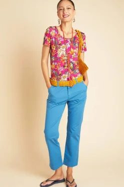 Antoine et Lili T-shirt Mc Floria Maille Fashion